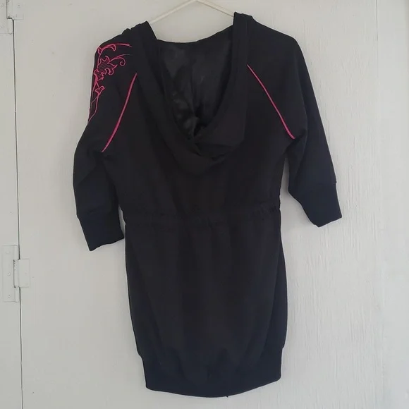 Coogi womens long lightweight jacket with hood - Picture 2 of 5